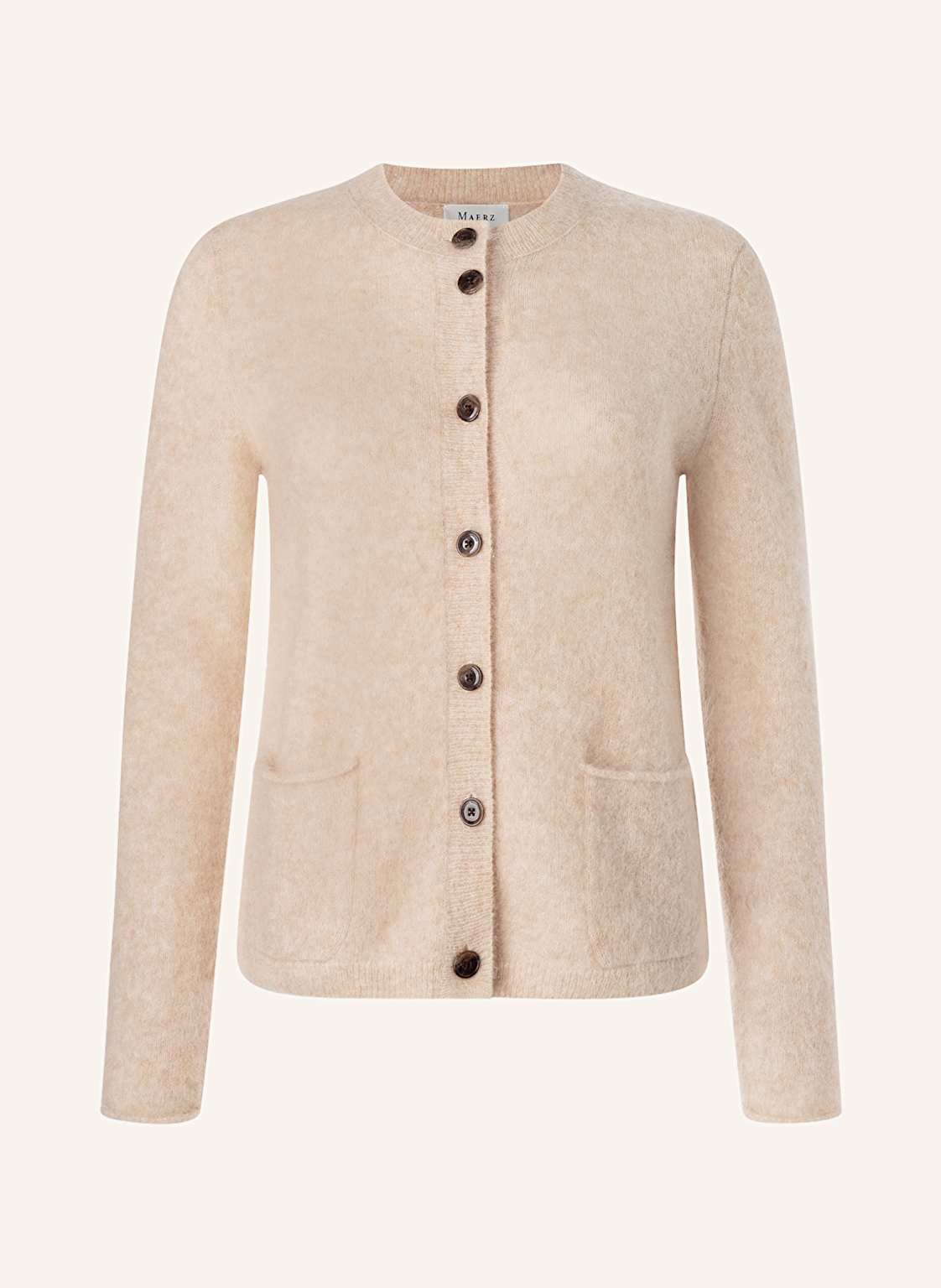 Maerz Muenchen Strickjacke Mit Mohair beige von maerz muenchen