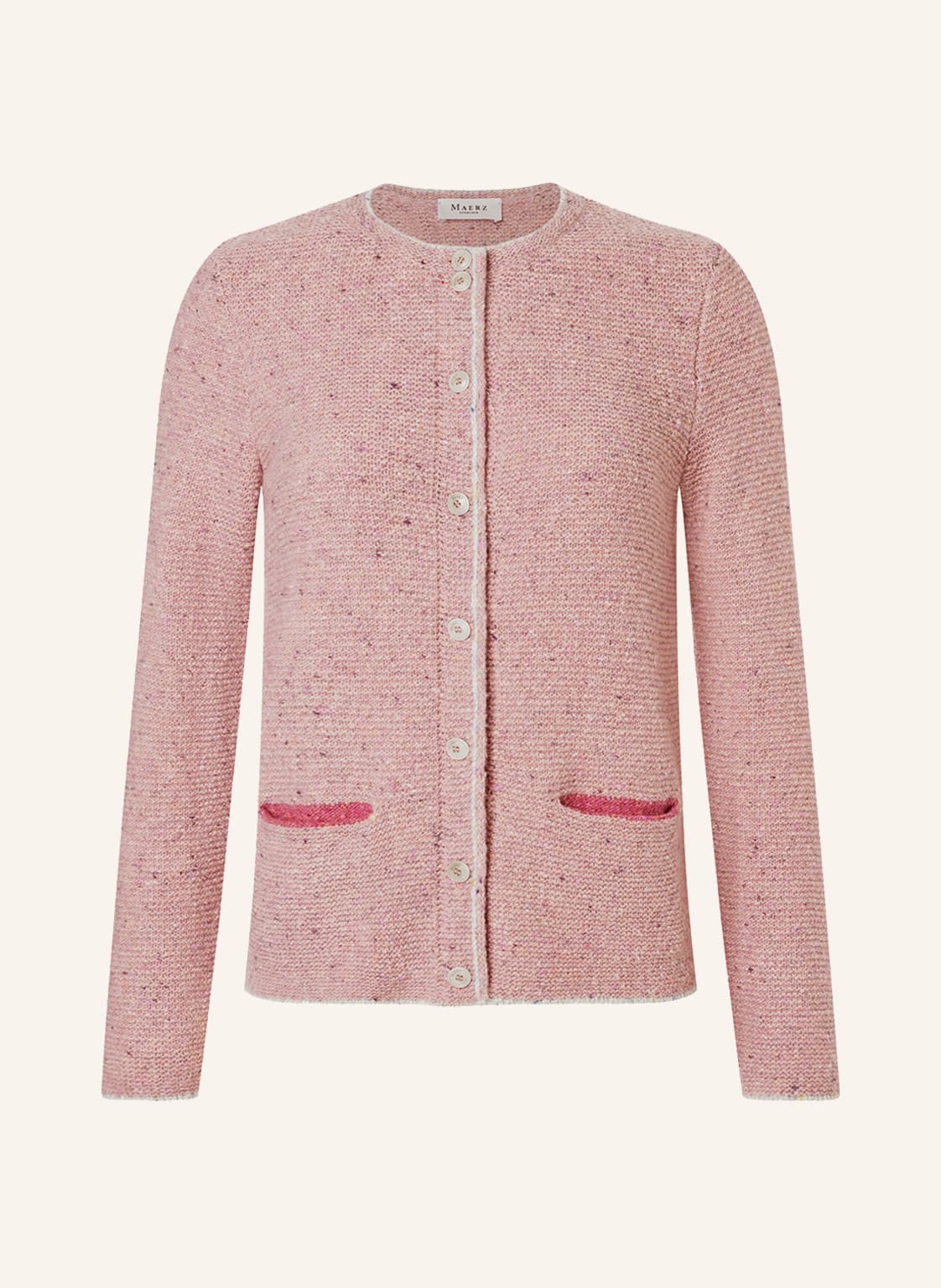 Maerz Muenchen Strickjacke rosa von maerz muenchen