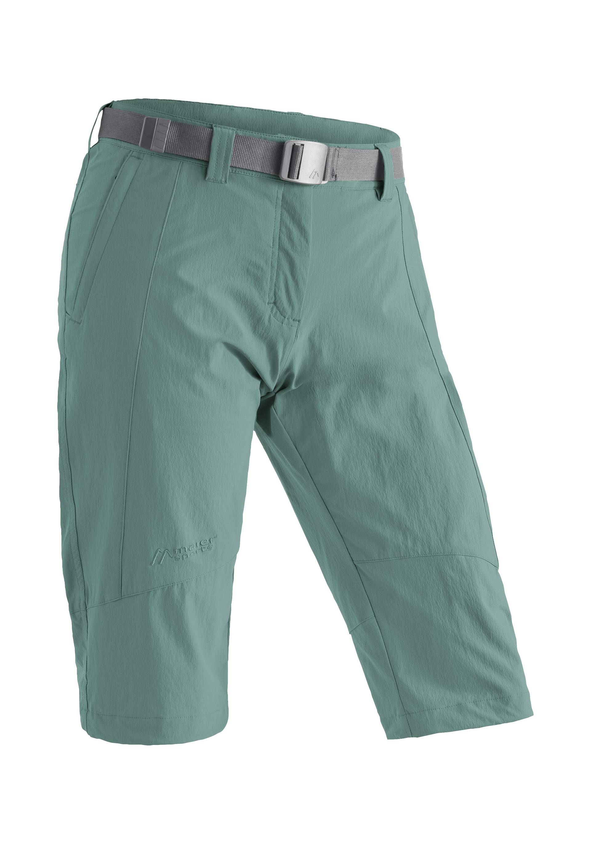 Maier Sports Caprihose »Kluane«, Damen Shorts, kurze Wanderhose, Outdoorhose mit 2 Taschen, Regular Fit von maier sports