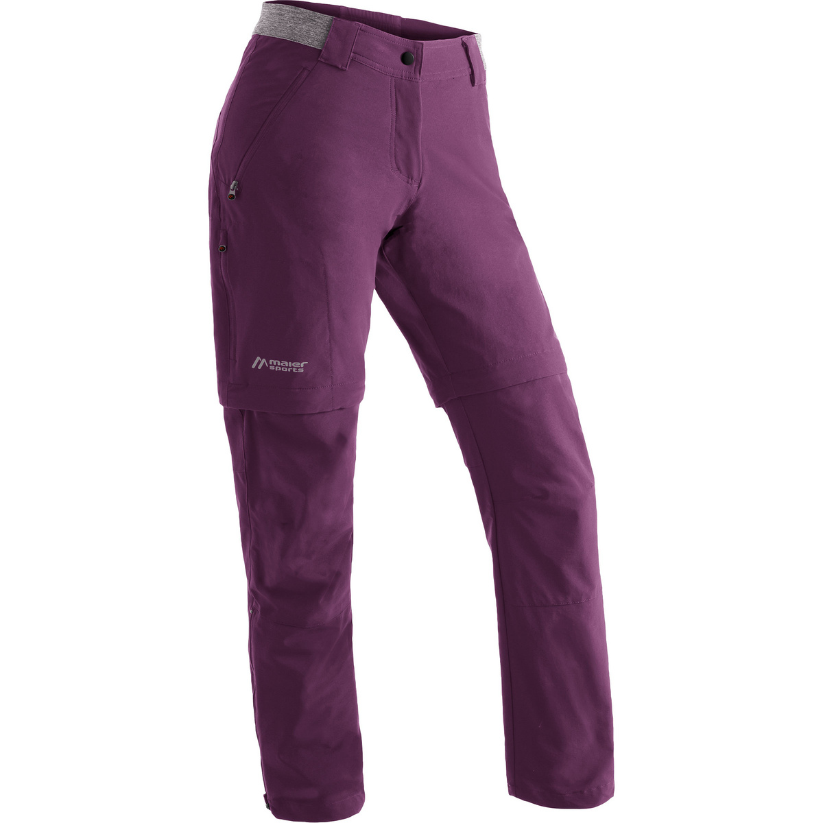 Maier Sports Damen Norit Zip 2.0 Zip Off Hose von maier sports