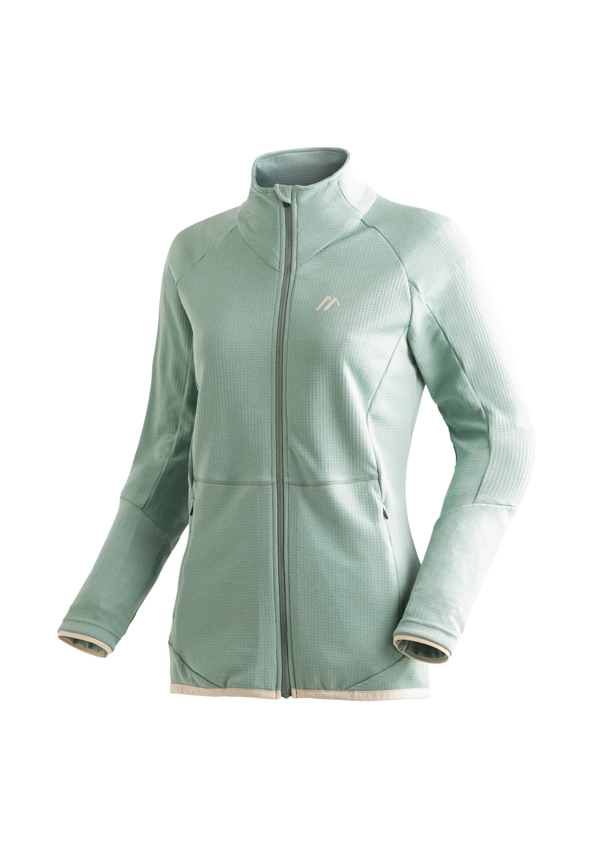 Maier Sports Fleecejacke »Sinaia W«, Damen Midlayer, atmungsaktiv schnelltrocknend, Full-Zip, Regular Fit von maier sports