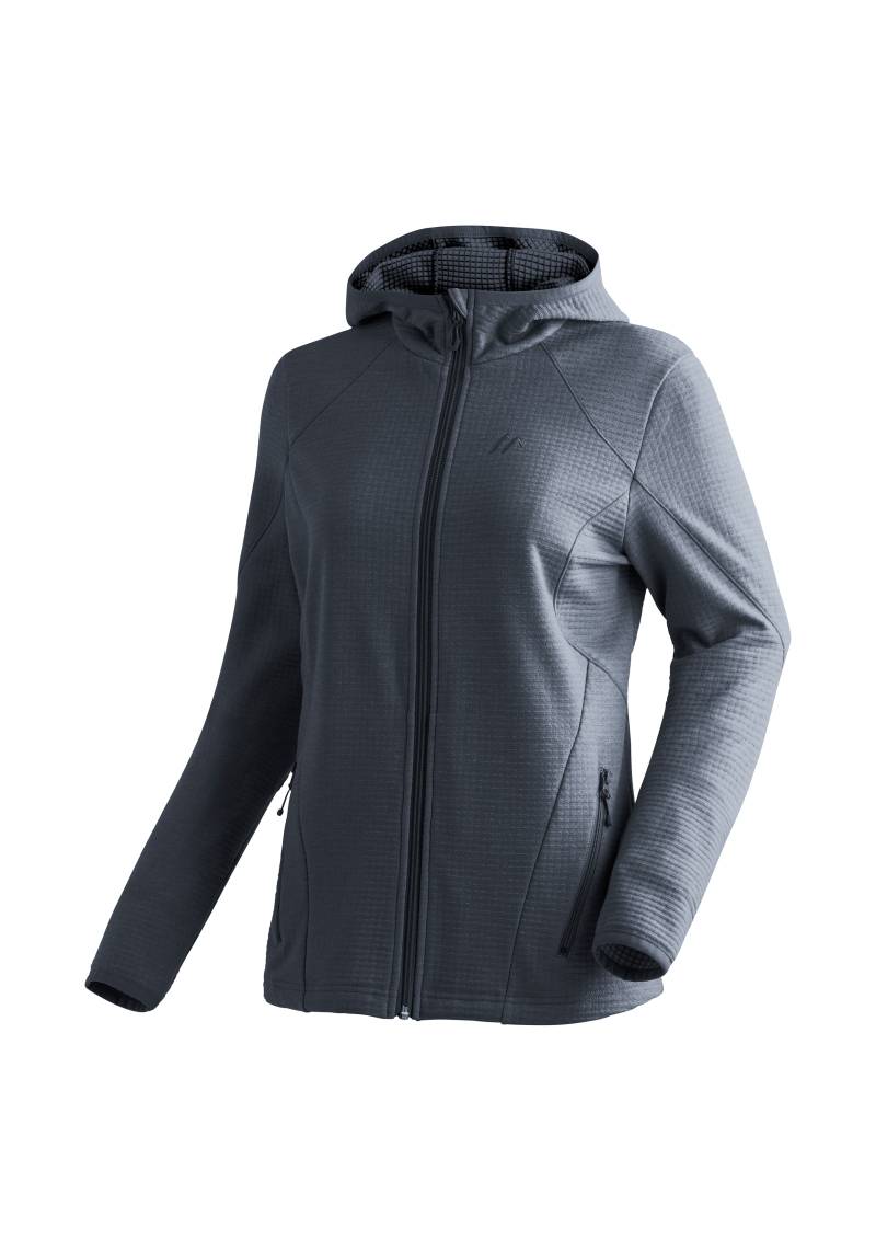 Maier Sports Fleecejacke »Tesila Hood W«, Damen Midlayer, atmungsaktiv schnelltrocknend, Full-Zip, Regular fit von maier sports