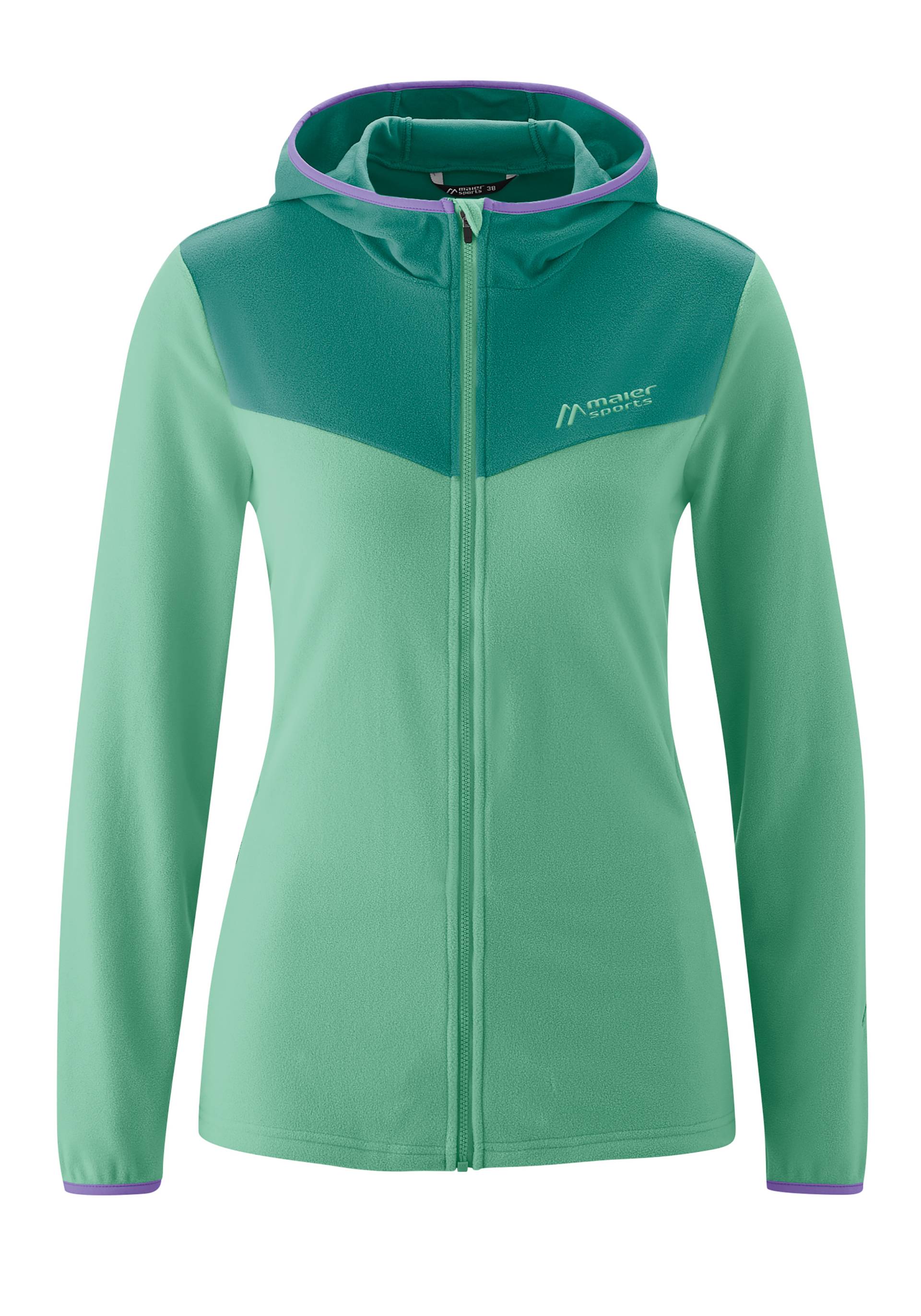 Maier Sports Fleecejacke »Torne Hood W«, Gemütliche, weiche Microfleecejacke für kühle Sommerabende von maier sports