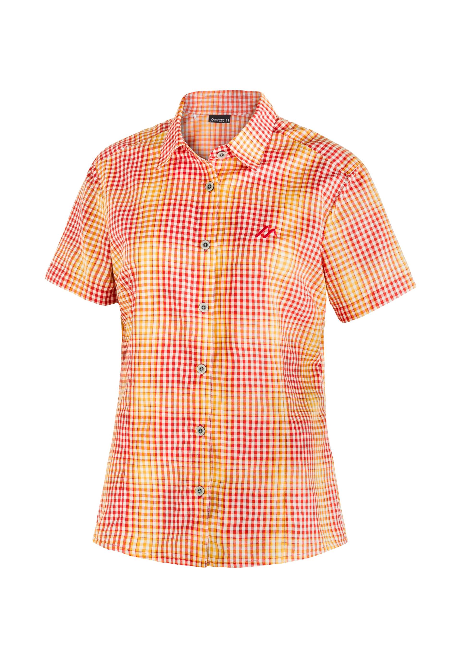 Maier Sports Funktionsbluse »Philina«, Karierte Kurzarm-Bluse für Wandern, Reisen und Freizeit Maier Sports Funktionsbluse »Philina«, Karierte Kurzarm-Bluse für Wandern, Reisen und Freizeit von maier sports