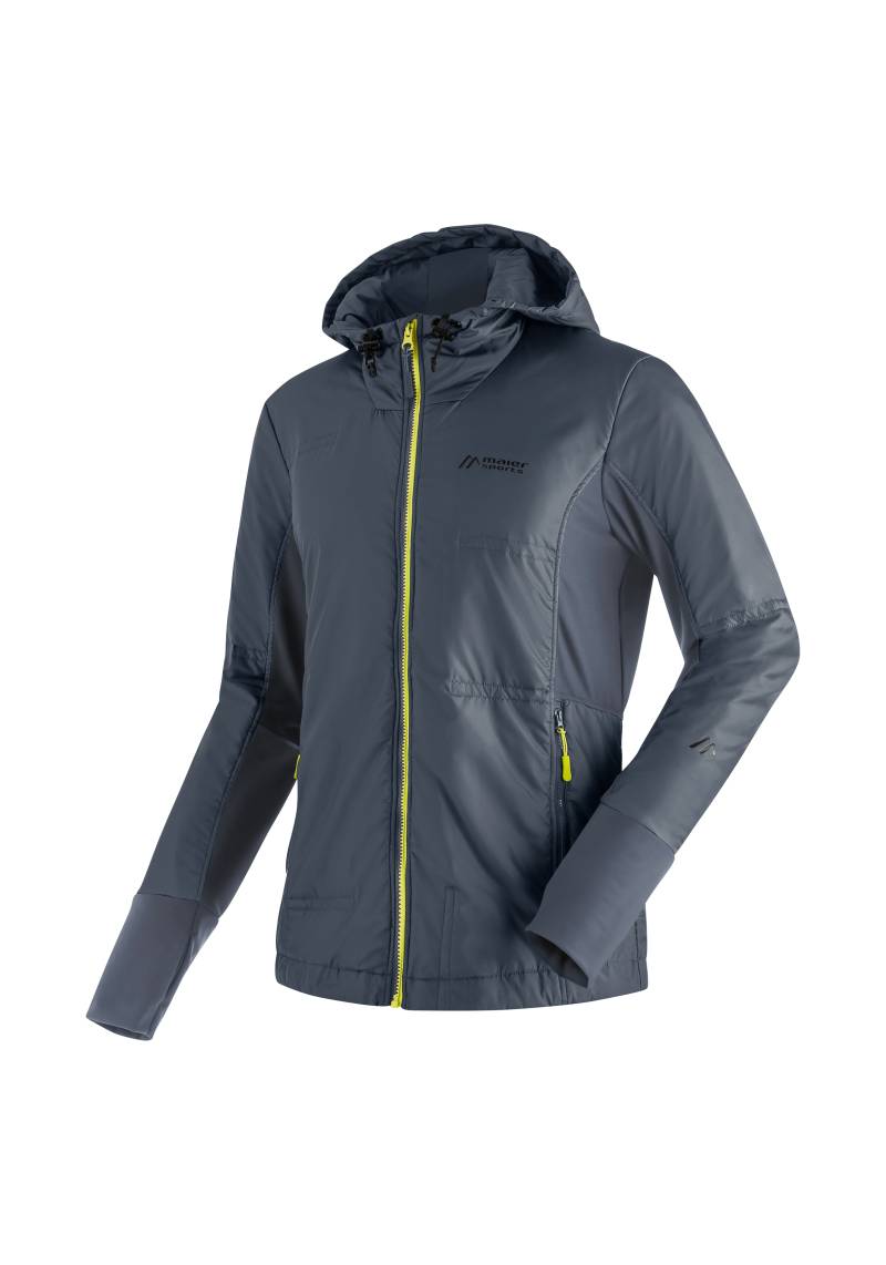 Maier Sports Funktionsjacke »Caurus Wool M«, atmungsaktive, windabweisende Hybridjacke für Trekkingtouren von maier sports