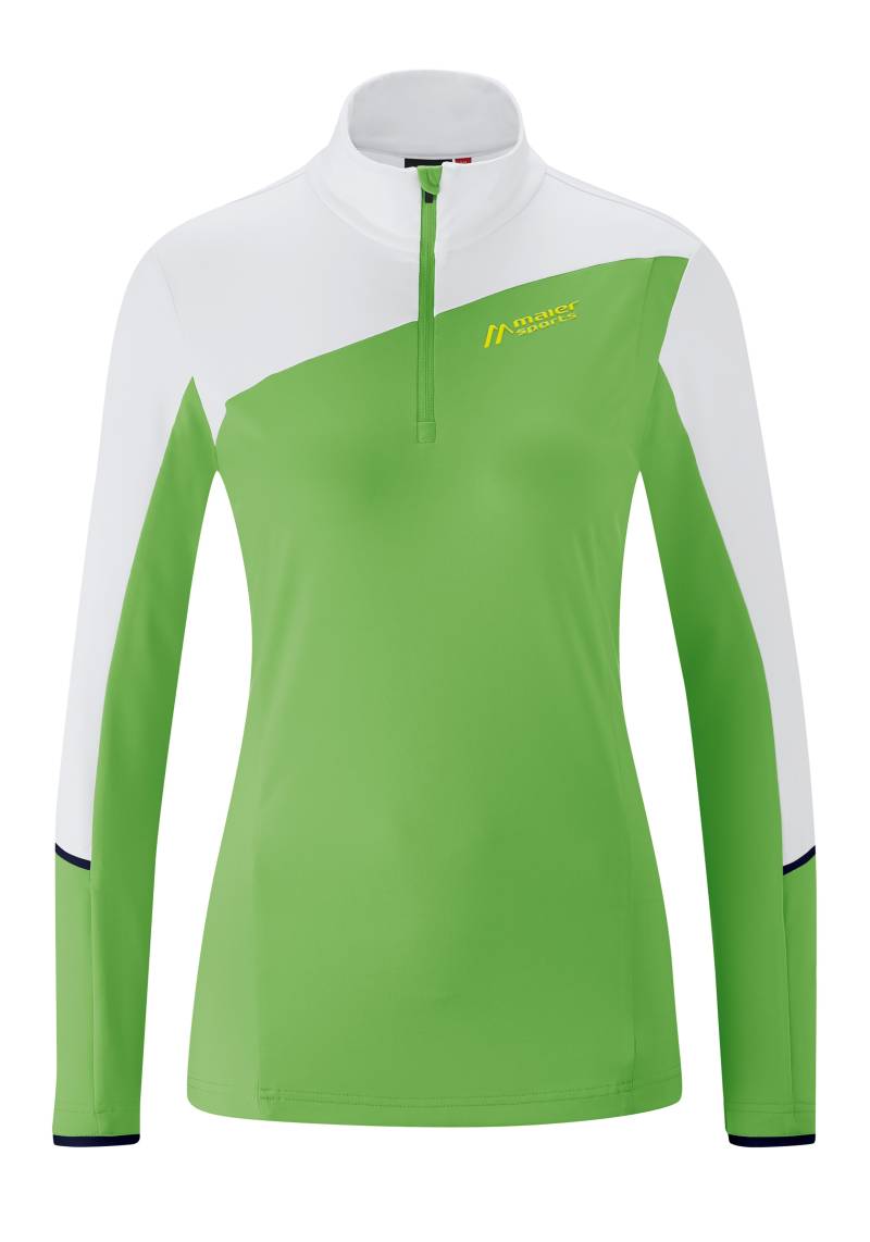 Maier Sports Funktionsshirt »Fast Flare W«, Leichter, elastischer Midlayer in modern designtem Look von maier sports