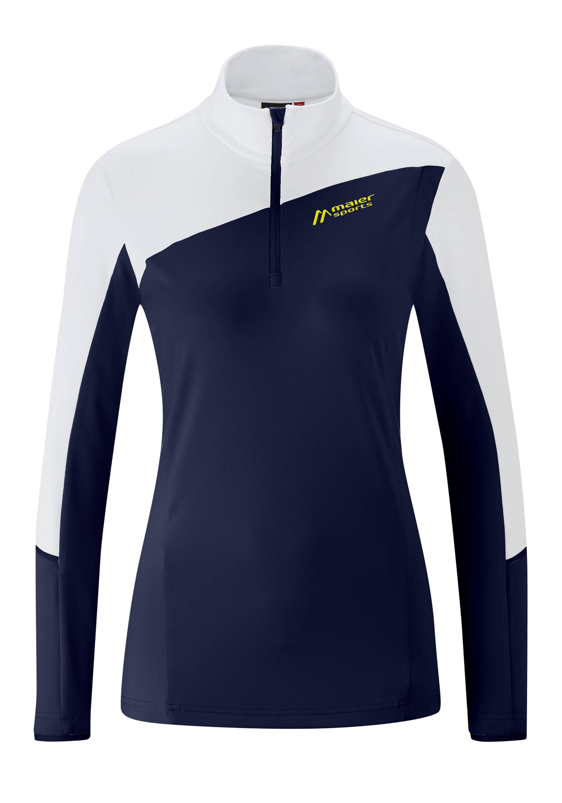 Maier Sports Funktionsshirt »Fast Flare W«, Leichter, elastischer Midlayer in modern designtem Look von maier sports