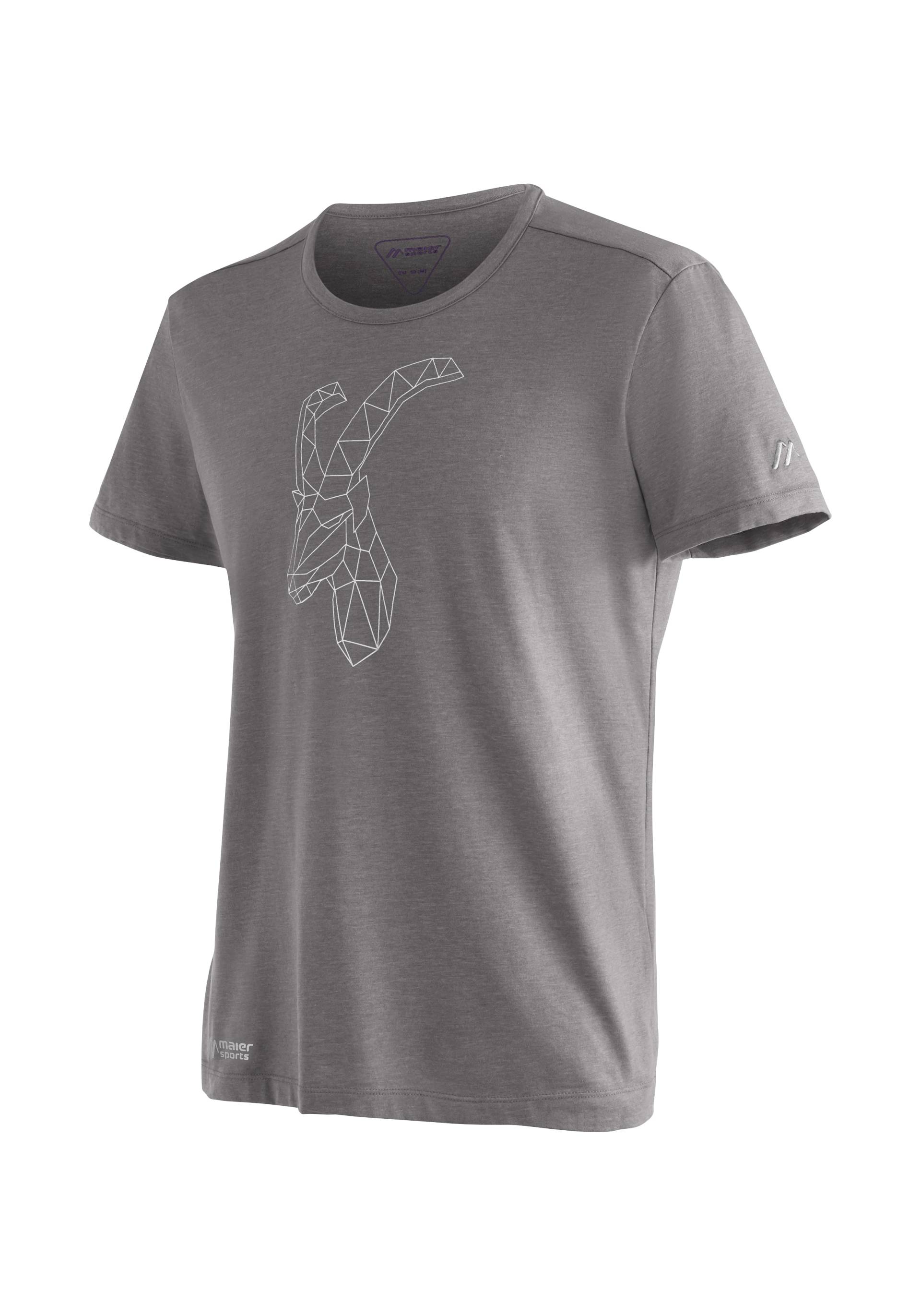 Maier Sports Funktionsshirt »Grischun M«, Bequemes Funktionsshirt mit dryprotec Technologie von maier sports