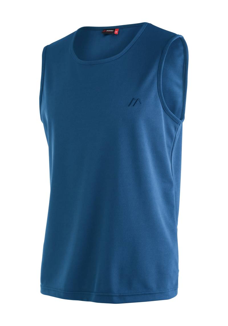 Maier Sports Funktionsshirt »Peter«, Herren rundhals Tank-Top, pique Outdoor-Shirt, schnelltrocknend von maier sports