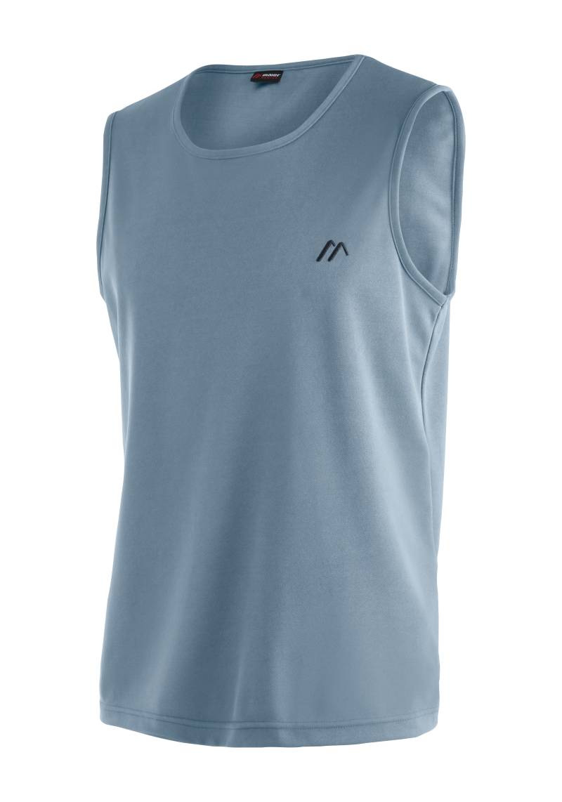 Maier Sports Funktionsshirt »Peter«, Herren rundhals Tank-Top, pique Outdoor-Shirt, schnelltrocknend von maier sports