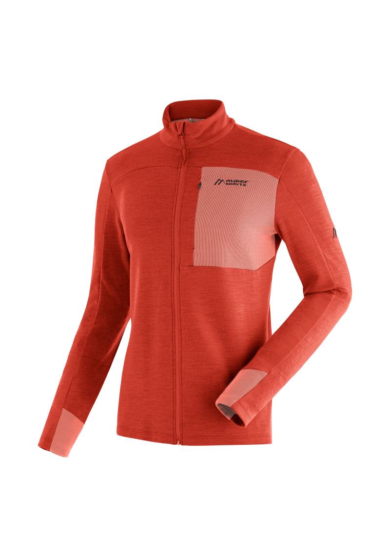 Maier Sports Funktionsshirt »Skutvik M«, Midlayer-Jacke für Herren, ideal für Ski-Touren von maier sports