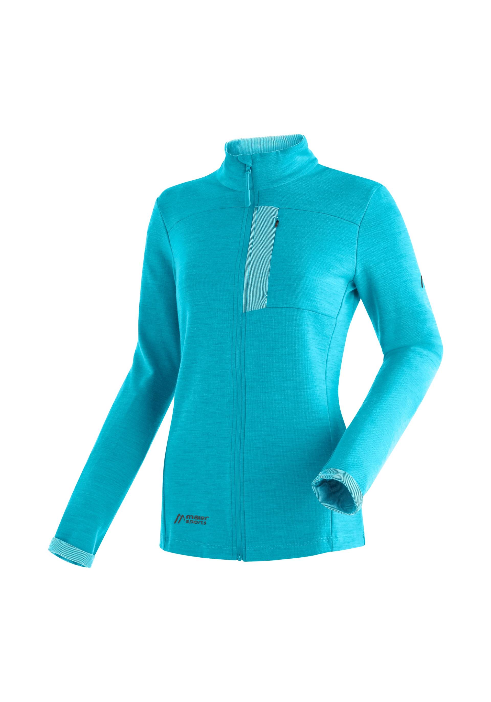 Maier Sports Funktionsshirt »Skutvik W«, Midlayer-Jacke für Damen, ideal für Outdoor-Aktivitäten von maier sports