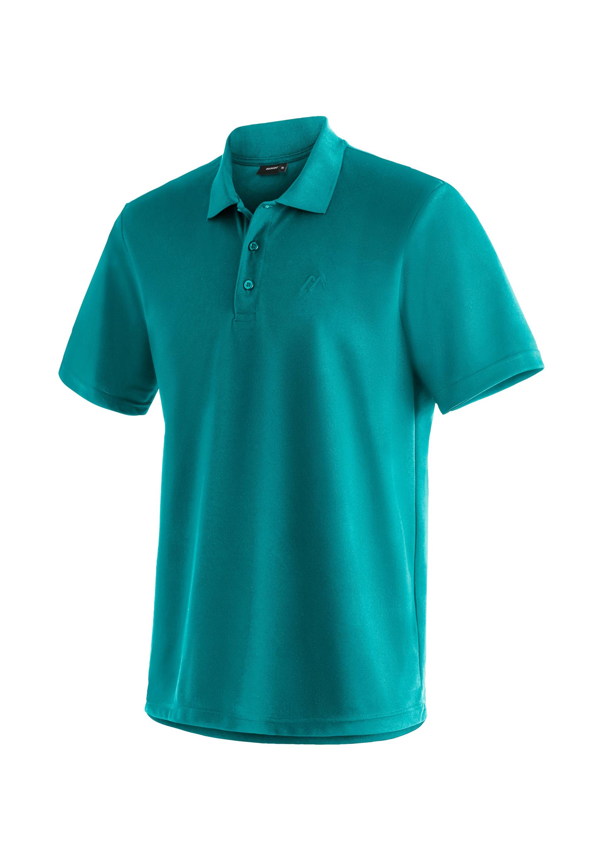 Maier Sports Funktionsshirt »Ulrich«, Herren Wandershirt, bequemes Polo-Shirt für Wandern und Freizeit von maier sports