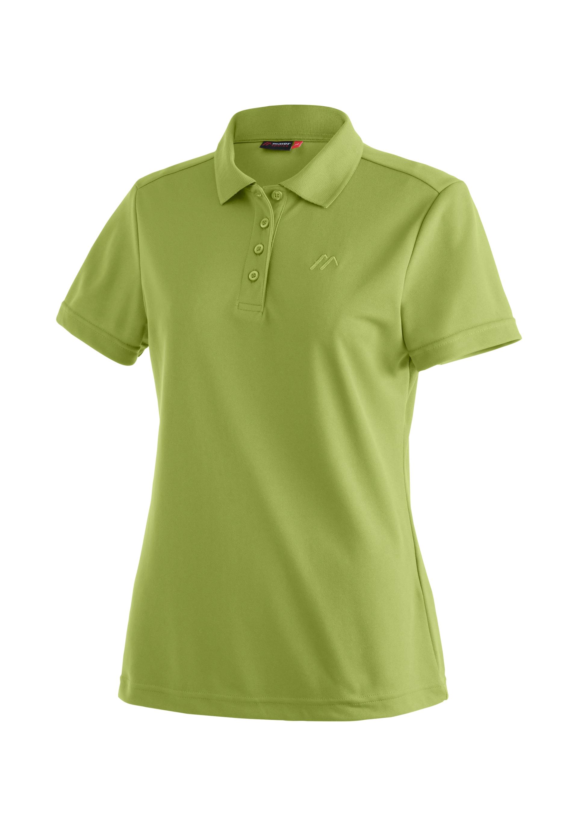 Maier Sports Funktionsshirt »Ulrike«, Damen Polo, pique Poloshirt, schnelltrocknendes Outdoor-Shirt von maier sports