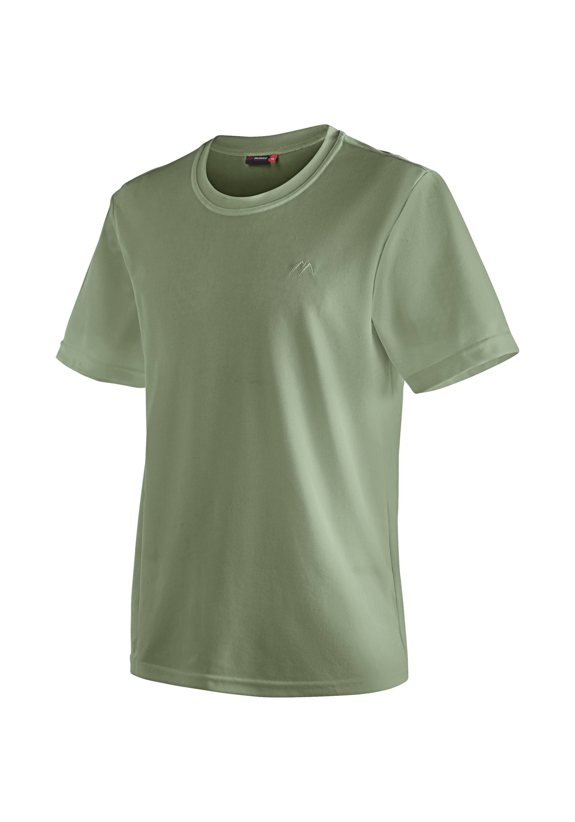 Maier Sports Funktionsshirt »Walter«, Herren T-Shirt, rundhals pique Outdoorshirt, schnelltrocknend von maier sports