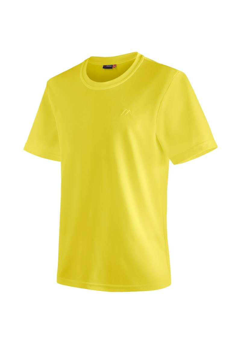 Maier Sports Funktionsshirt »Walter«, Herren T-Shirt, rundhals pique Outdoorshirt, schnelltrocknend von maier sports