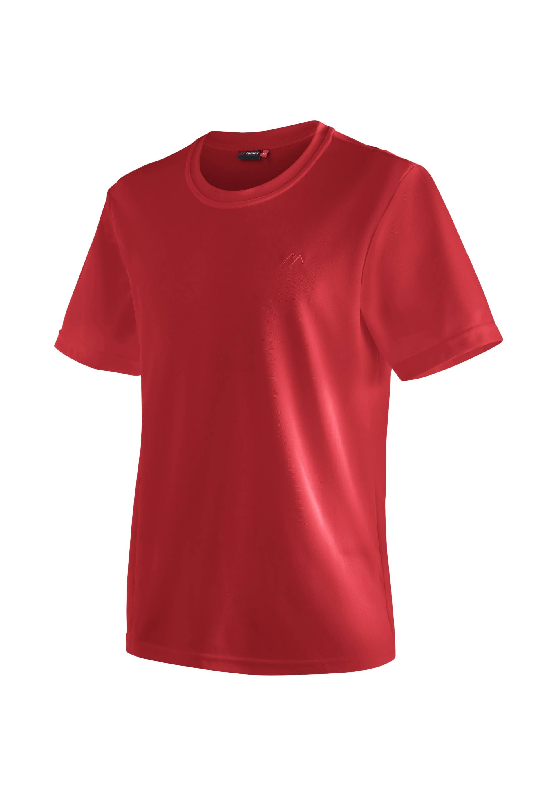 Maier Sports Funktionsshirt »Walter«, Herren T-Shirt, rundhals pique Outdoorshirt, schnelltrocknend von maier sports