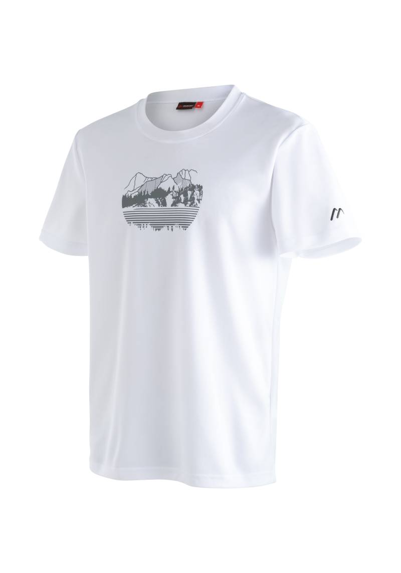 Maier Sports Funktionsshirt »Walter Print«, Funktionales, komfortables T-Shirt mit idealer Passform von maier sports