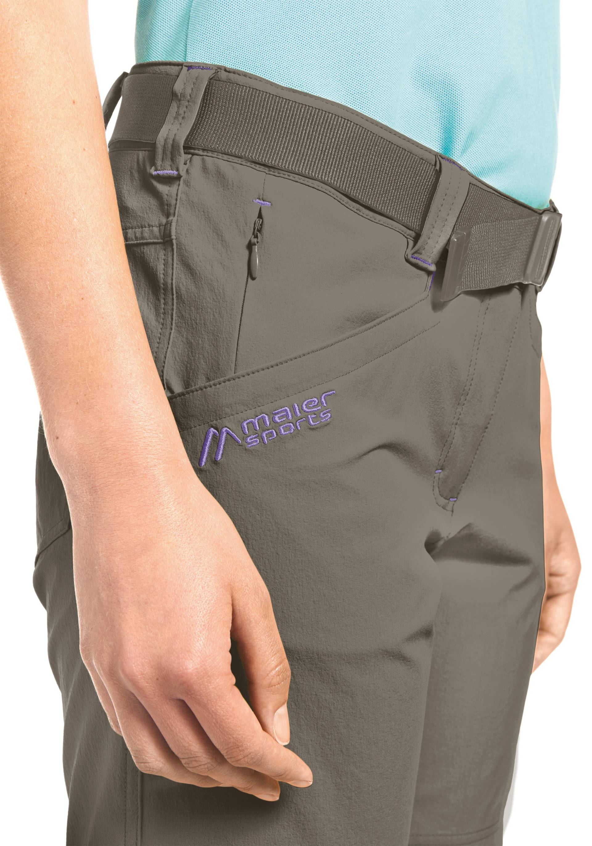 Maier Sports Funktionsshorts »Lulaka Shorts«, Damen Shorts, kurze Wanderhose, Outdoorhose mit 4 Taschen, Regular Fit von maier sports