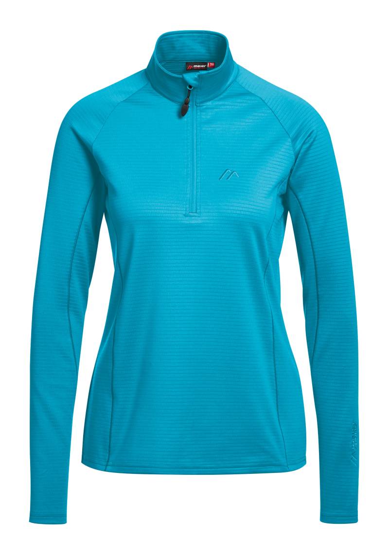 Maier Sports Fleecepullover »Eva«, Damen Fleece, funktioneller Midlayer, Half-Zip, Regular Fit von maier sports