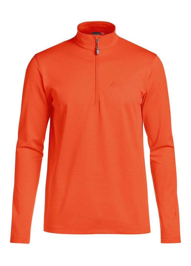 Maier Sports Fleecepullover »Felix«, Herren Fleece, funktioneller Midlayer, Half-Zip, Regular Fit von maier sports