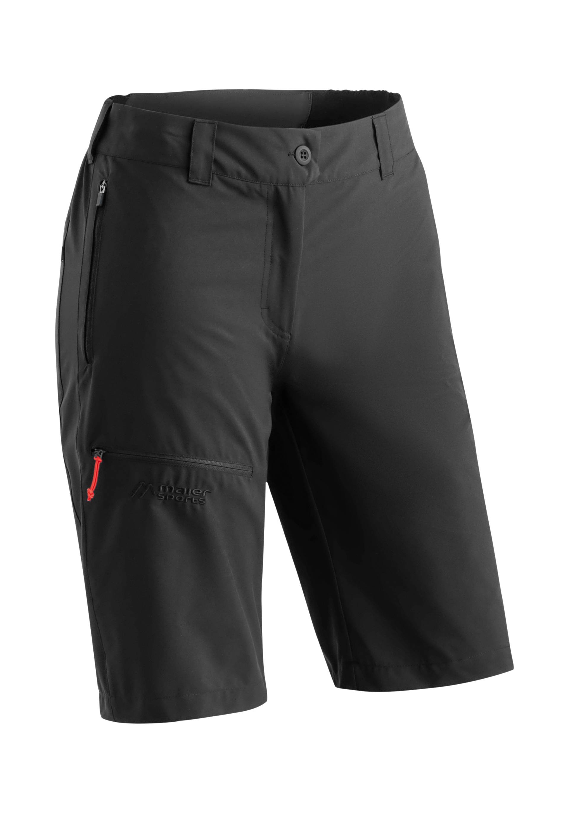 Maier Sports Outdoorhose »Lulaka Bermuda Loop«, Damen Shorts, kurze Wanderhose, Outdoor-Hose, 3 Taschen, Regular Fit von maier sports