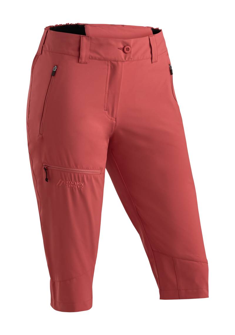 Maier Sports Outdoorhose »Lulaka Capri Loop«, Damen Wanderhose, elastische Funktionshose mit 3 Taschen, Regular Fit von maier sports