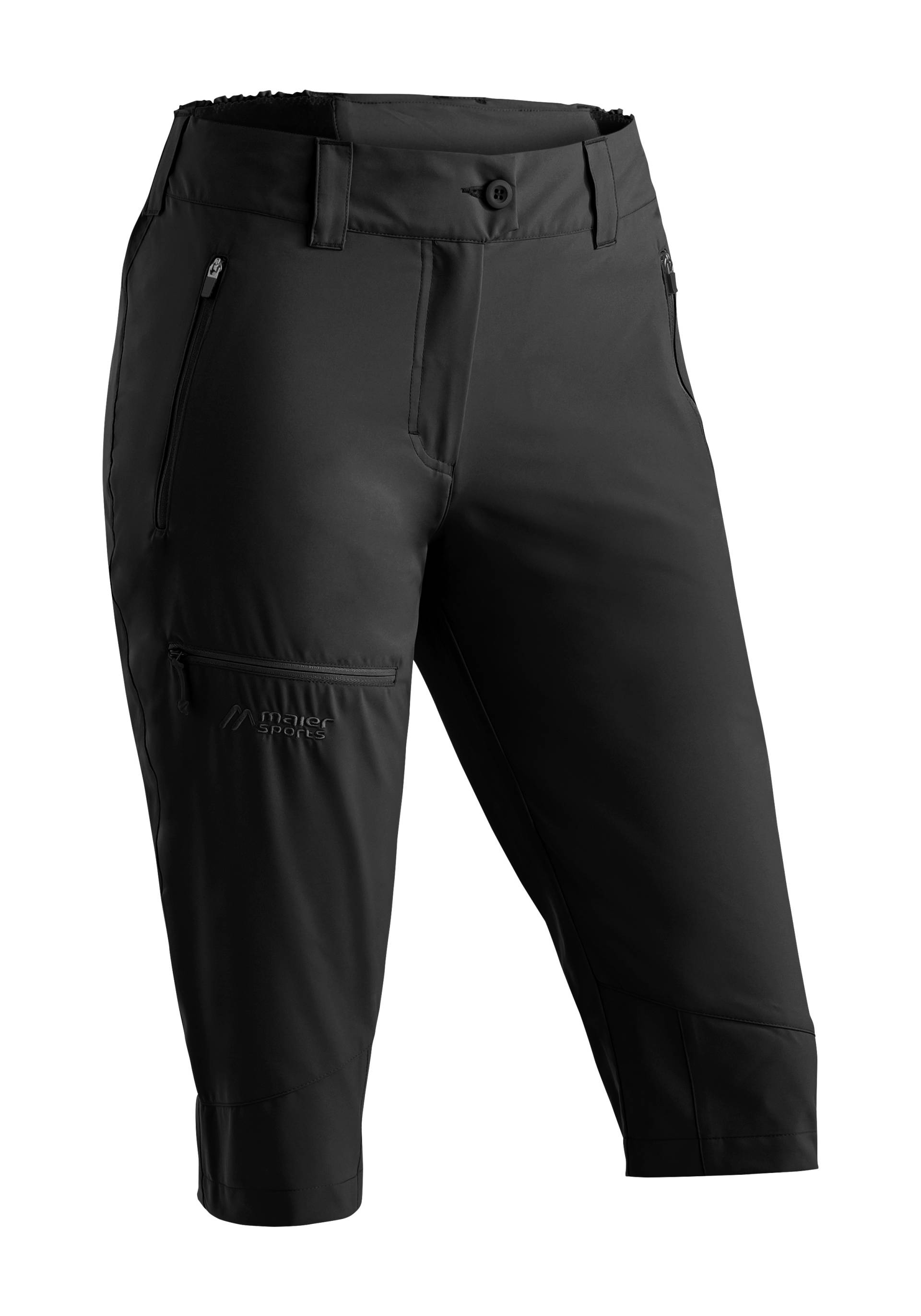 Maier Sports Outdoorhose »Lulaka Capri Loop«, Damen Wanderhose, elastische Funktionshose mit 3 Taschen, Regular Fit von maier sports