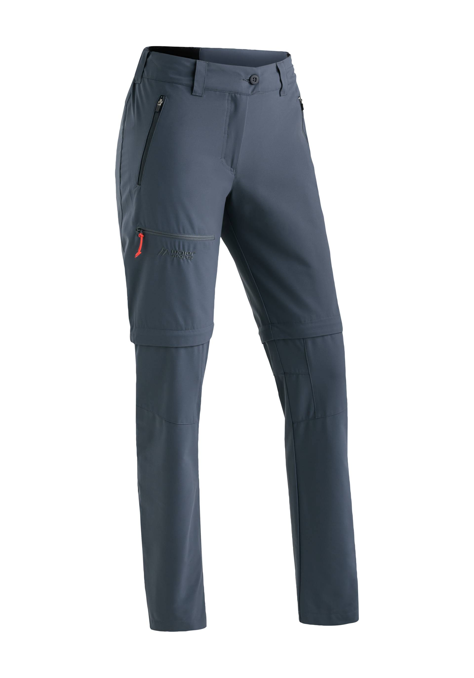 Maier Sports Outdoorhose »Nata Zip Loop«, Damen Wanderhose, Zip-Off Funktionshose, 3 Taschen, Regular Fit von maier sports