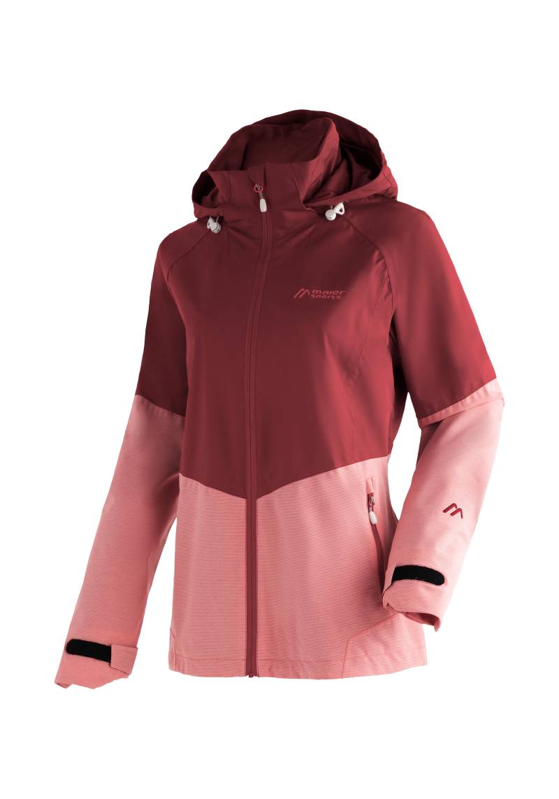 Maier Sports Outdoorjacke »Echaz W«, Damen Wanderjacke mit Kapuze, wasserdichte Funktionsjacke von maier sports