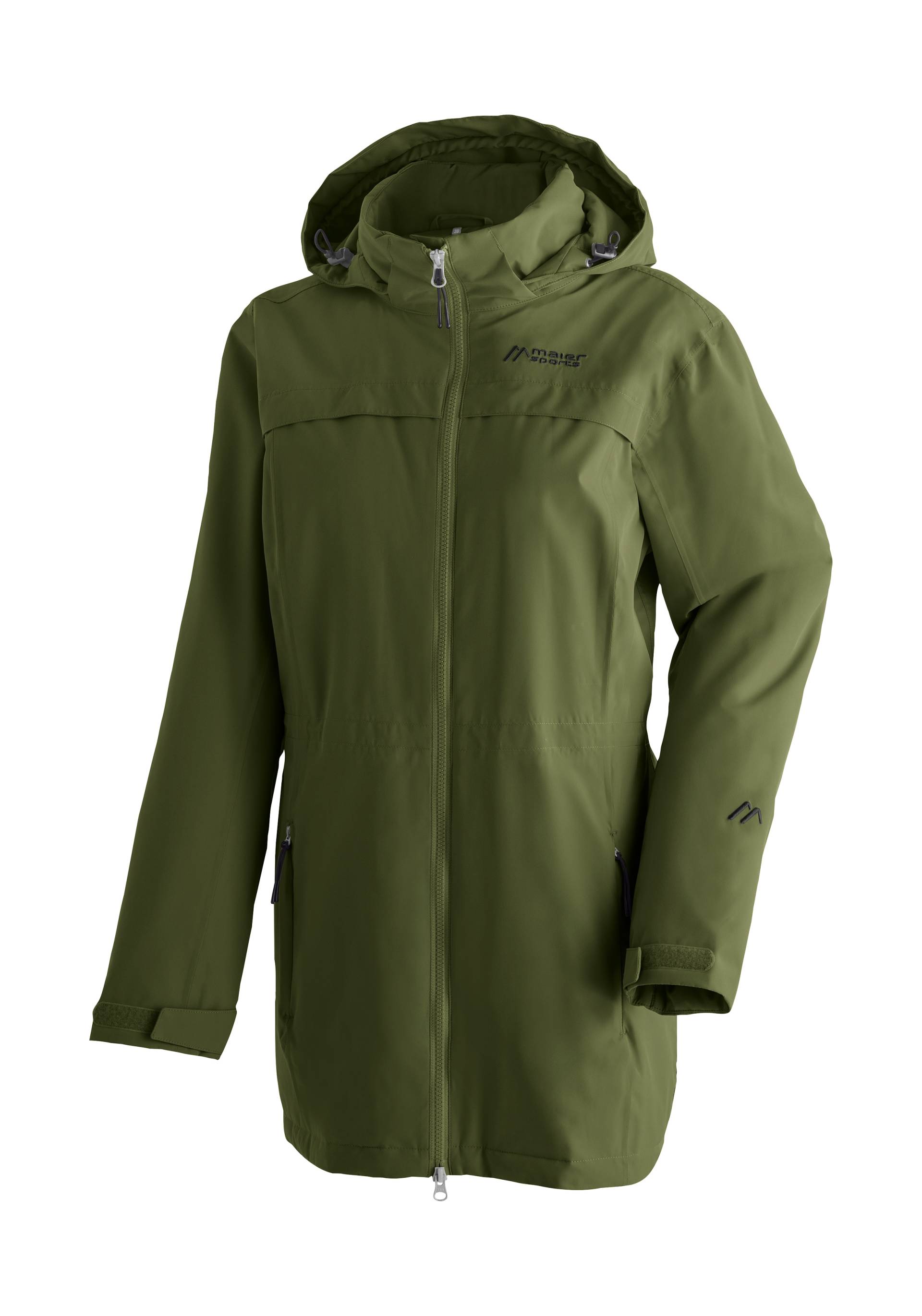 Maier Sports Outdoorjacke »Liselotte«, Damen Mantel, atmungsaktiv wasserdicht, wattierte Jacke mit Kapuze von maier sports