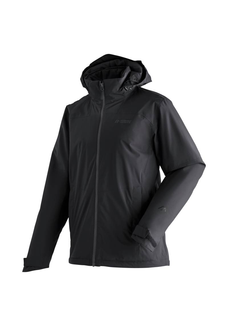 Maier Sports Outdoorjacke »Metor Therm Rec M«, Herren Wanderjacke, atmungsaktiv und wasserdicht, wattierte Regenjacke mit Kapuze von maier sports