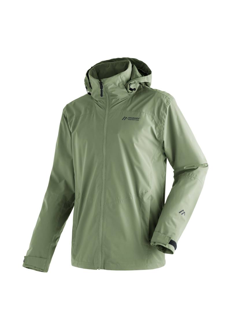 Maier Sports Outdoorjacke »Metor rec M«, Herren Regenjacke wasserdicht mit Kapuze, 2 Taschen aussen, Innentasche von maier sports