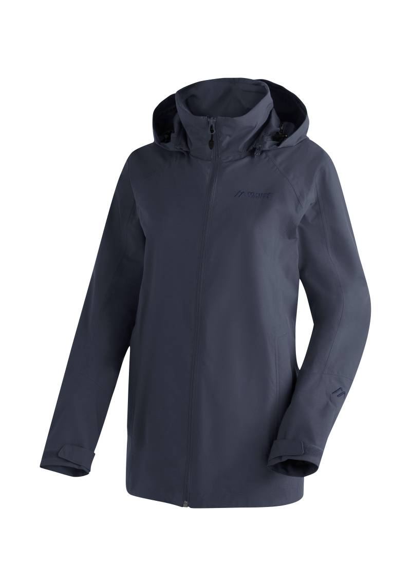 Maier Sports Outdoorjacke »PartuLong rec W«, Damen Funktionsjacke, wasserdichte Regenjacke mit Kapuze, Wanderjacke von maier sports