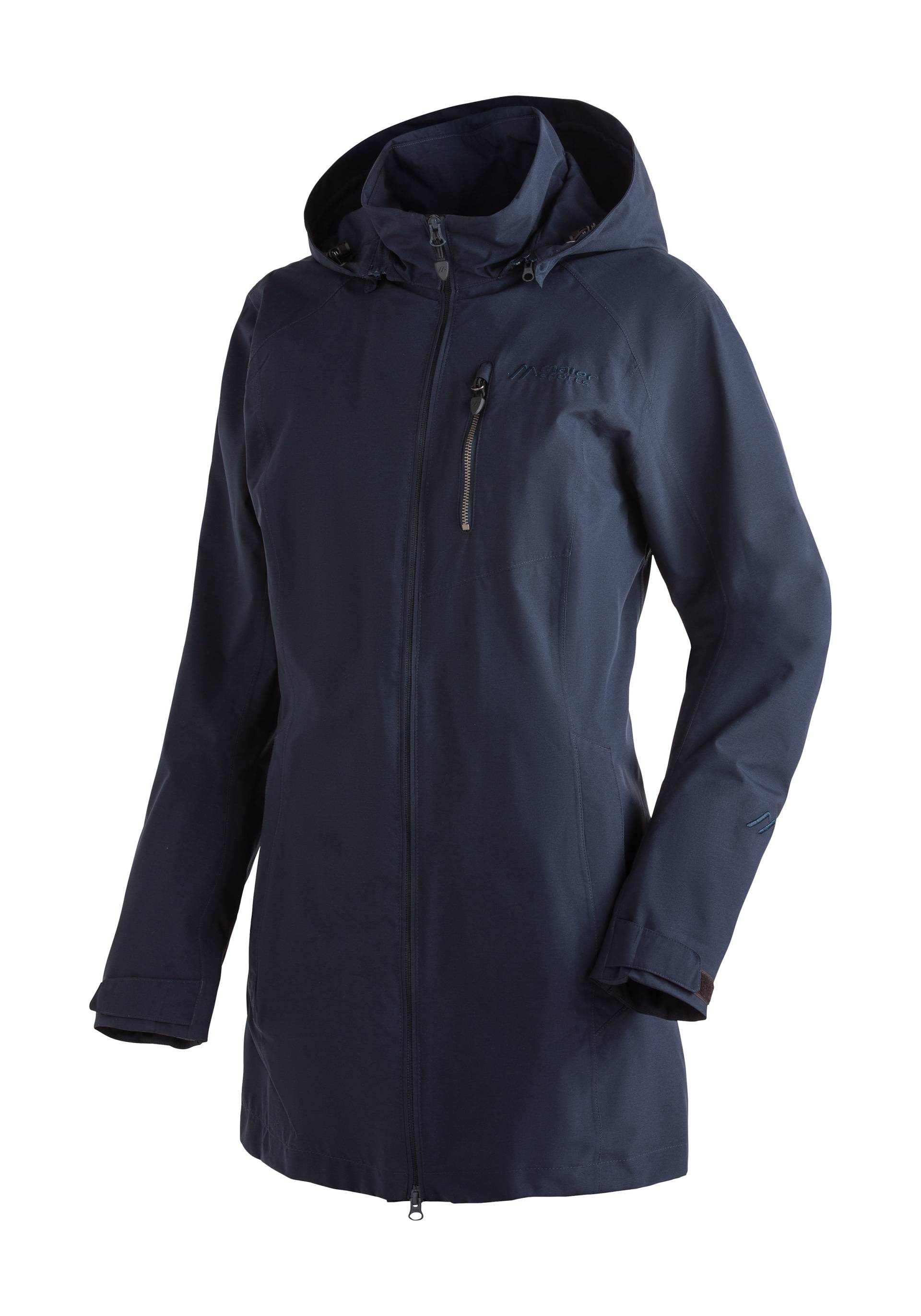 Maier Sports Outdoorjacke »Perdura rec W«, Damen Funktionsmantel, wasserdichter Mantel mit Kapuze, Wanderjacke Maier Sports Outdoorjacke »Perdura rec W«, Damen Funktionsmantel, wasserdichter Mantel mit Kapuze, Wanderjacke von maier sports