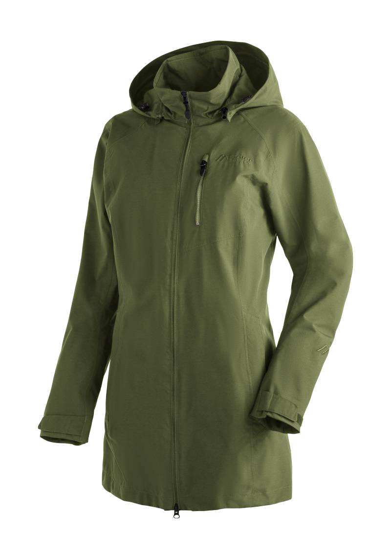 Maier Sports Outdoorjacke »Perdura rec W«, Damen Funktionsmantel, wasserdichter Mantel mit Kapuze, Wanderjacke von maier sports