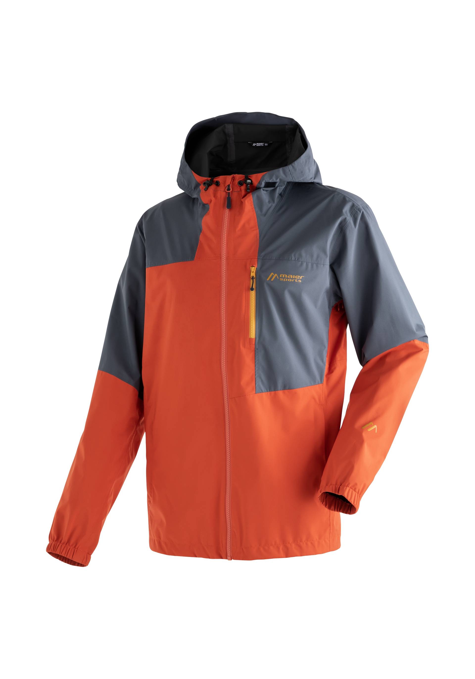 Maier Sports Outdoorjacke »Rosvik M«, Herren Regenjacke mit Kapuze, wasserdichte Wanderjacke, Funktionsjacke von maier sports