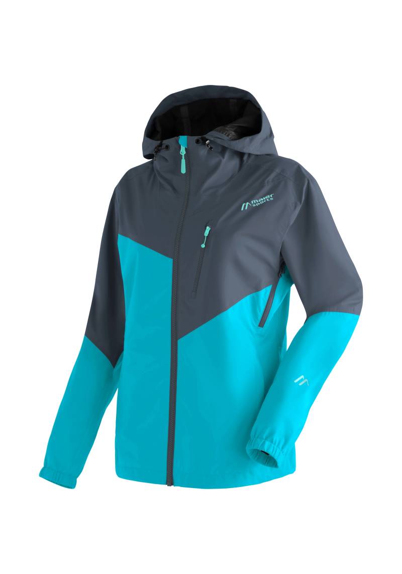 Maier Sports Outdoorjacke »Rosvik W«, Damen Regenjacke mit Kapuze, wasserdichte Wanderjacke, Funktionsjacke von maier sports