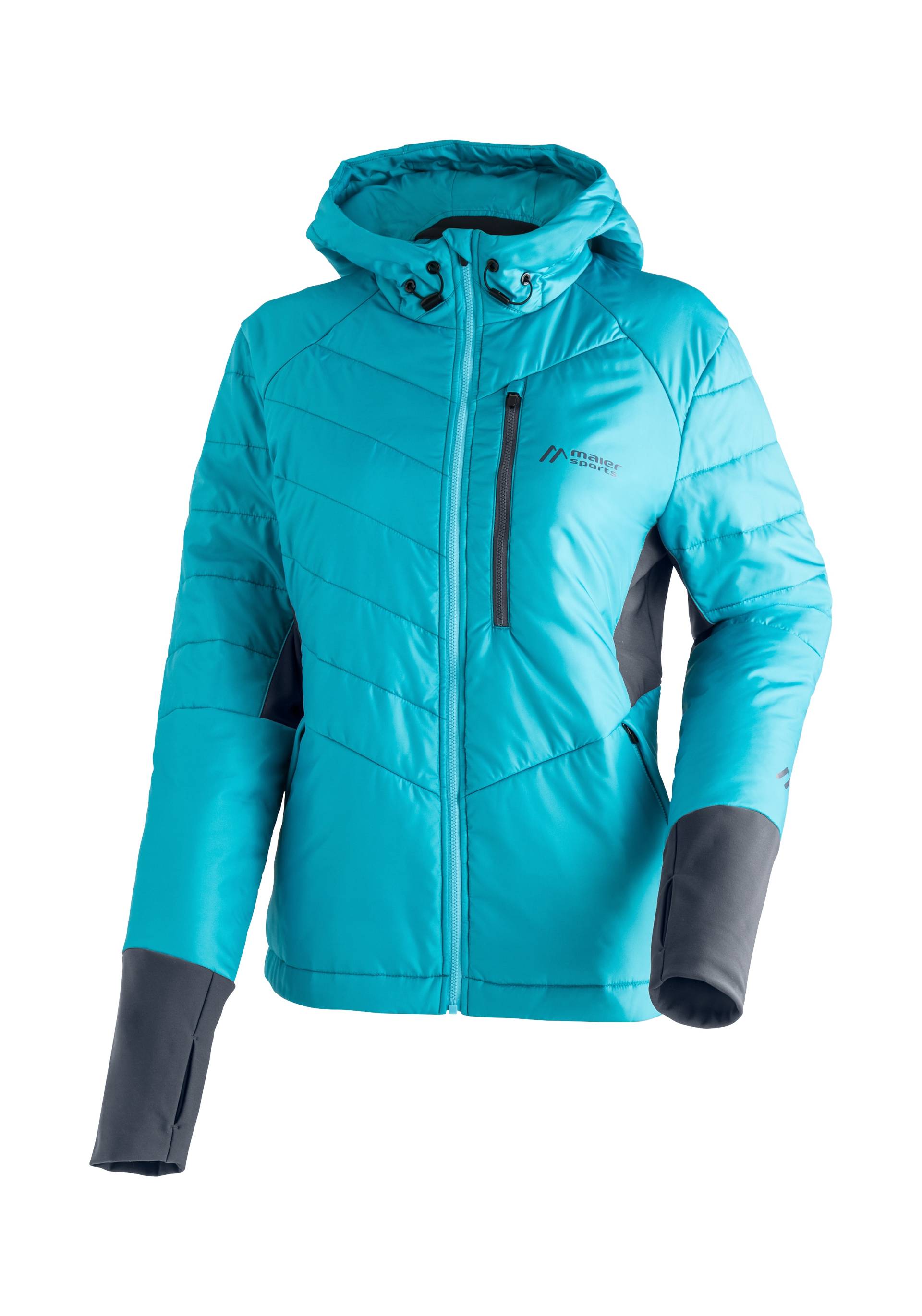 Maier Sports Outdoorjacke »Sirkos Wool W«, Damen Trekkingjacke, wattierte Wanderjacke, Winterjacke mit Kapuze von maier sports