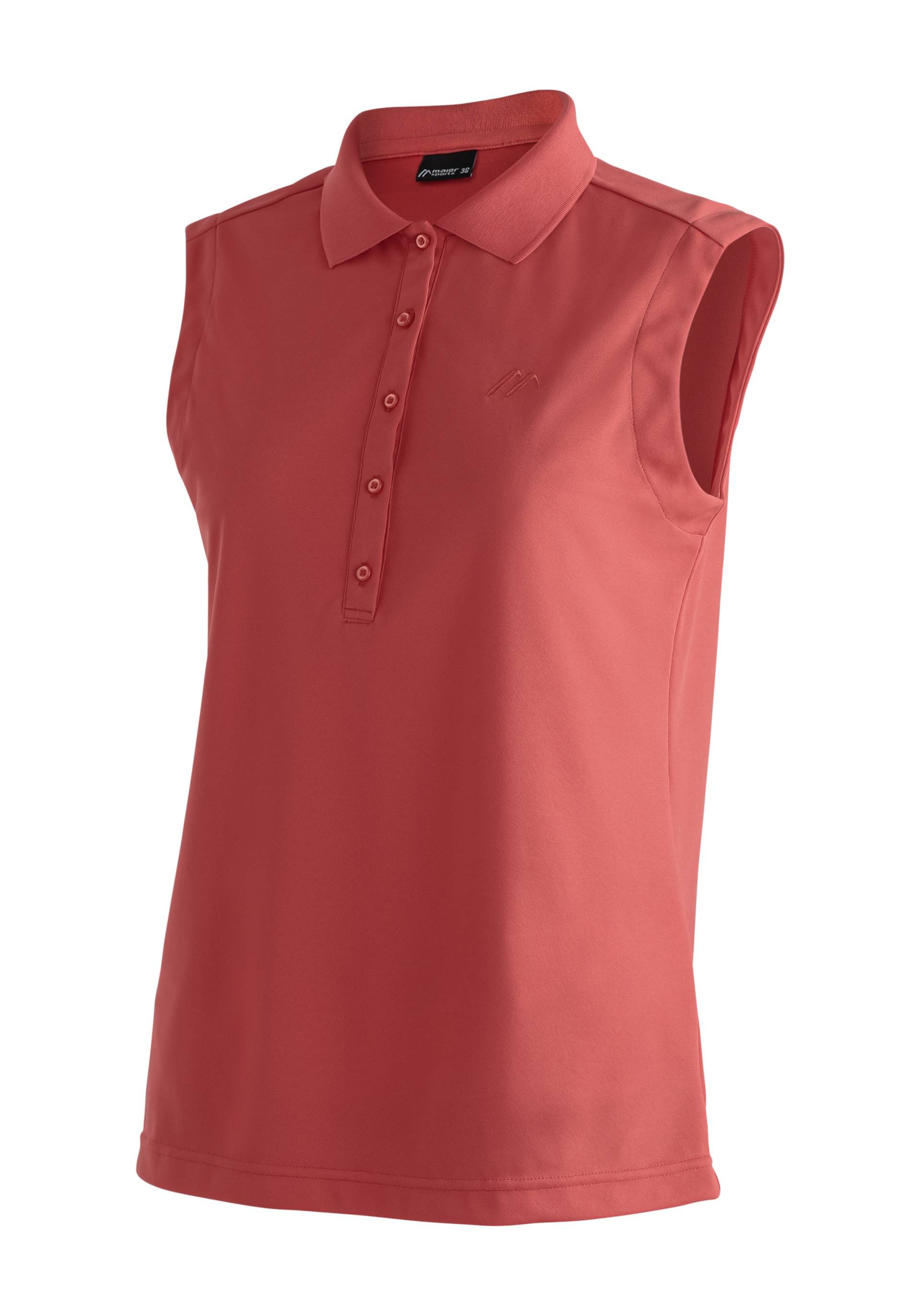 Maier Sports Poloshirt »Ulrike sleeveless«, Damen Funktionsshirt, ärmelloses Freizeitshirt, Regular Fit von maier sports