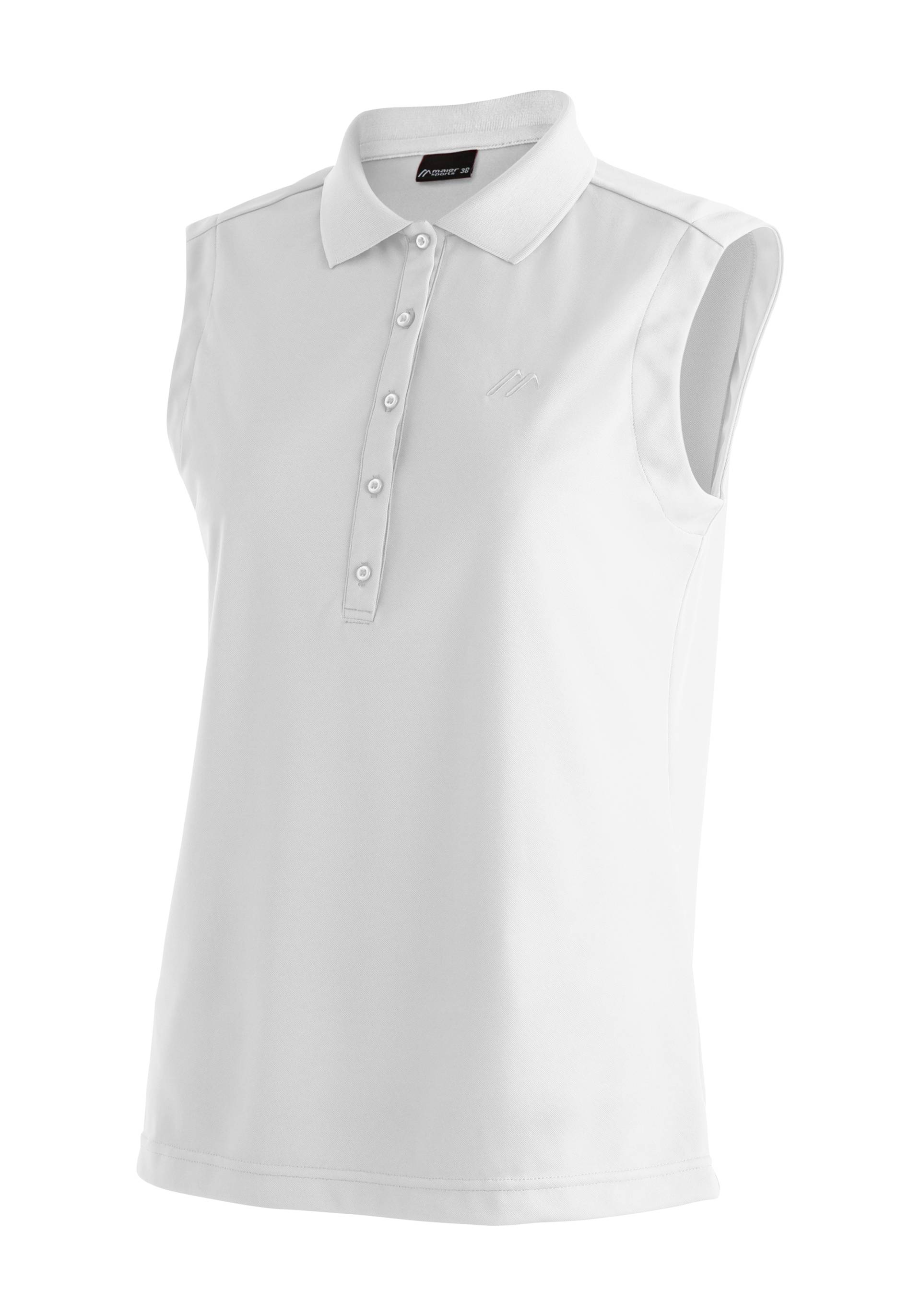 Maier Sports Poloshirt »Ulrike sleeveless«, Damen Funktionsshirt, ärmelloses Freizeitshirt, Regular Fit von maier sports