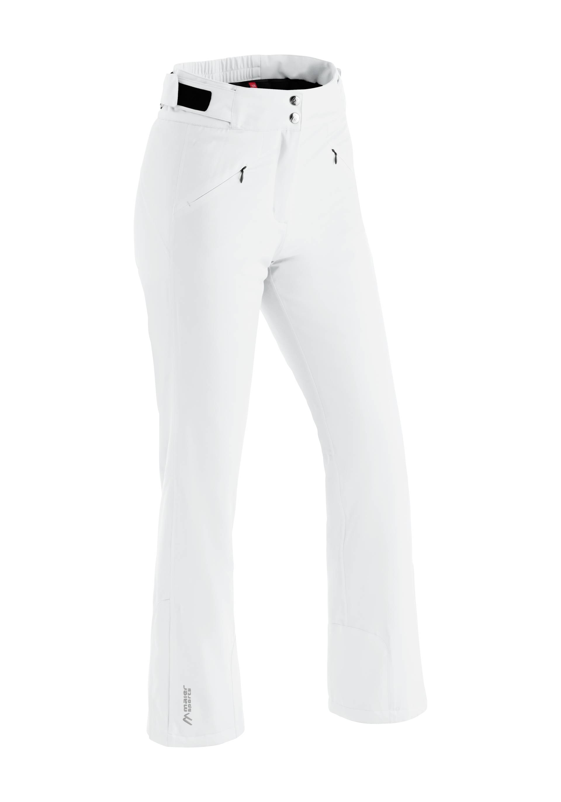 Maier Sports Skihose »Allissia slim 2.1«, Damen Schneehose, wind- und wasserdicht, 2 RV-Taschen, Slim Fit von maier sports