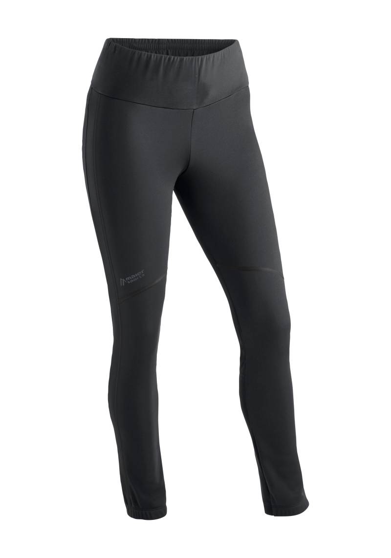 Maier Sports Skihose »TelfsTight 2.0W«, Damen Langlaufhose, 4-Wege-Stretch, Skitourenhose, Vorderseite aus Softshell von maier sports