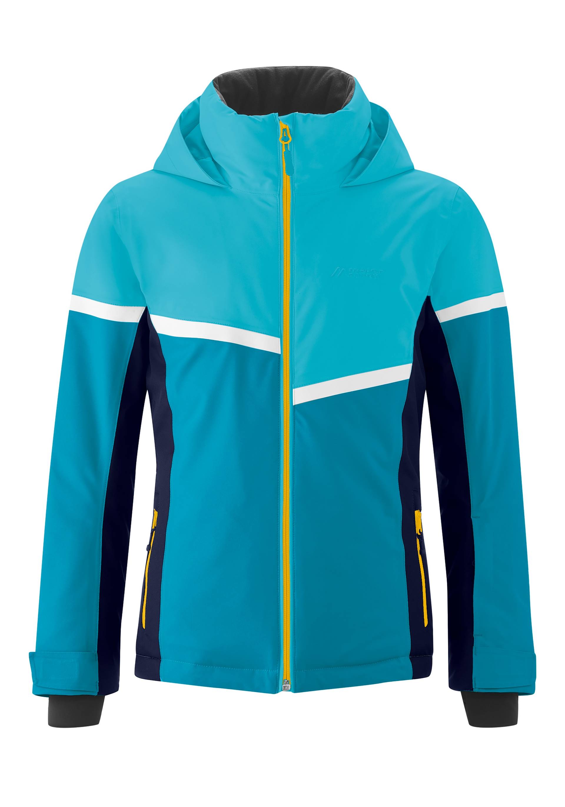 Maier Sports Skijacke »Astberg Girls«, Funktionale Skijacke für Kinder in auffälligem Colourblock von maier sports