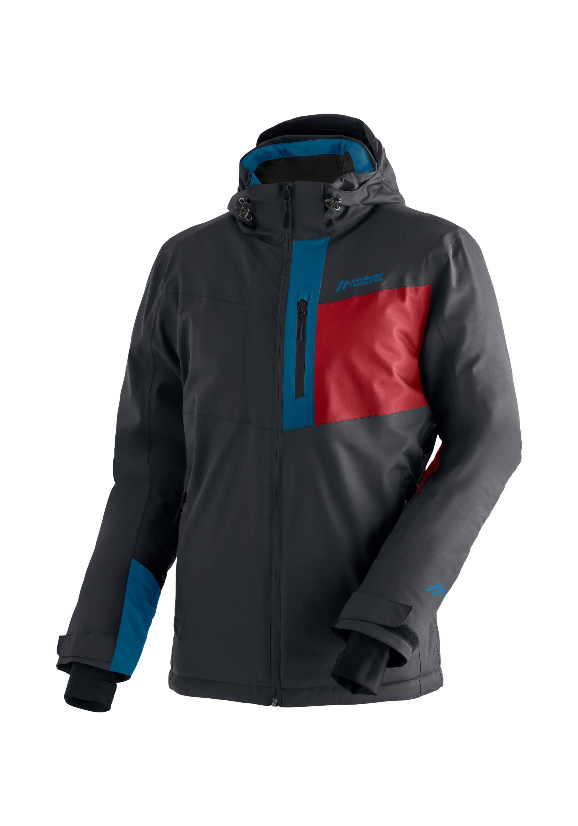 Maier Sports Skijacke »KARLEITEN M 2.0«, Herren Winterjacke, wind/wasserdicht, 3 RV-Taschen und Kapuze, Regular fit von maier sports