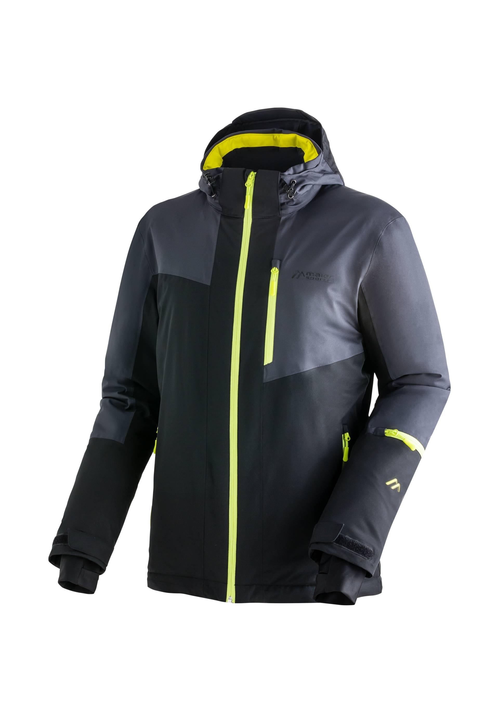 Maier Sports Skijacke »MONZABON M 2.0«, Herren Winterjacke, wind/wasserdicht, 3 RV-Taschen und Kapuze, Regular fit von maier sports