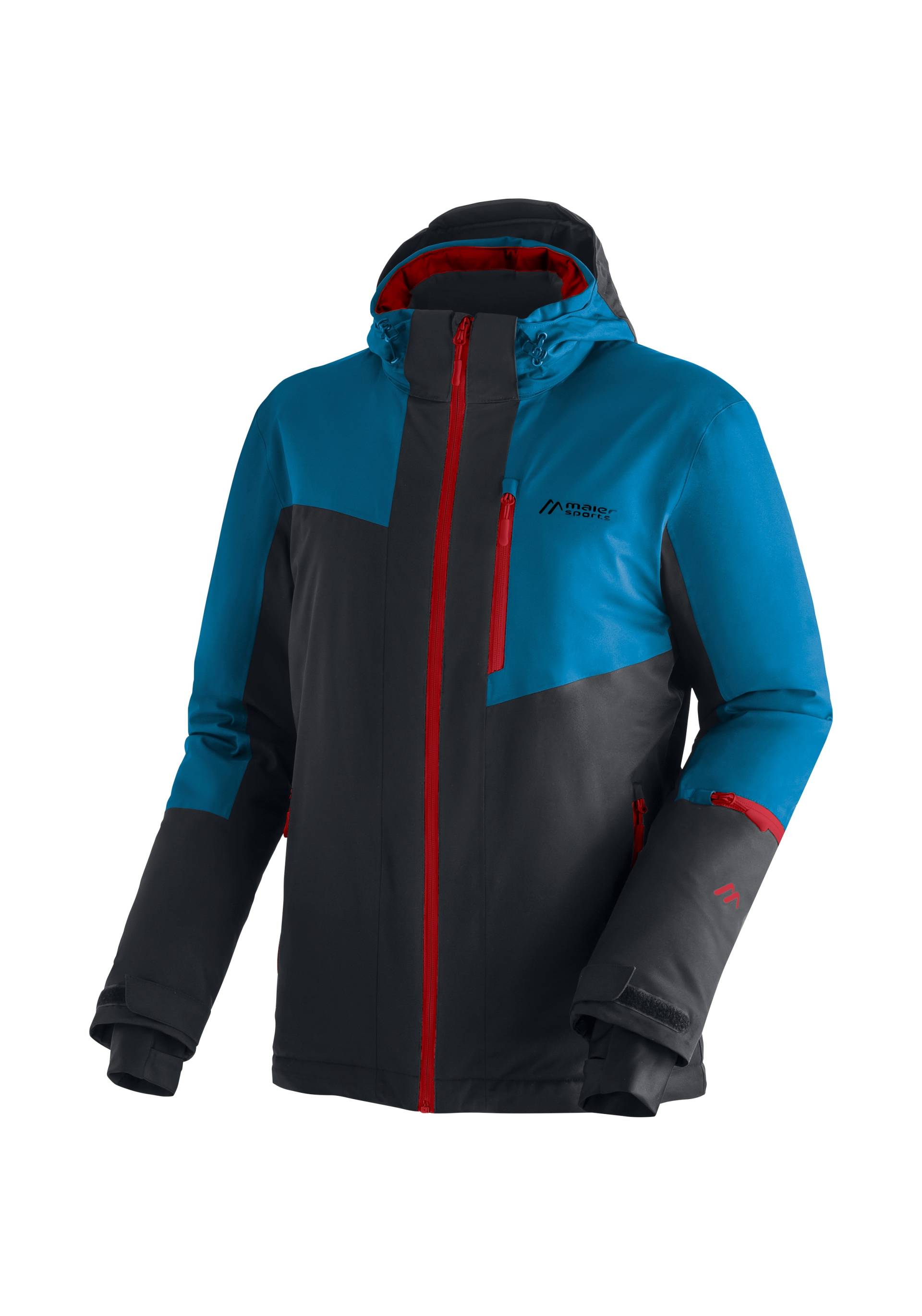 Maier Sports Skijacke »MONZABON M 2.0«, Herren Winterjacke, wind/wasserdicht, 3 RV-Taschen und Kapuze, Regular fit von maier sports