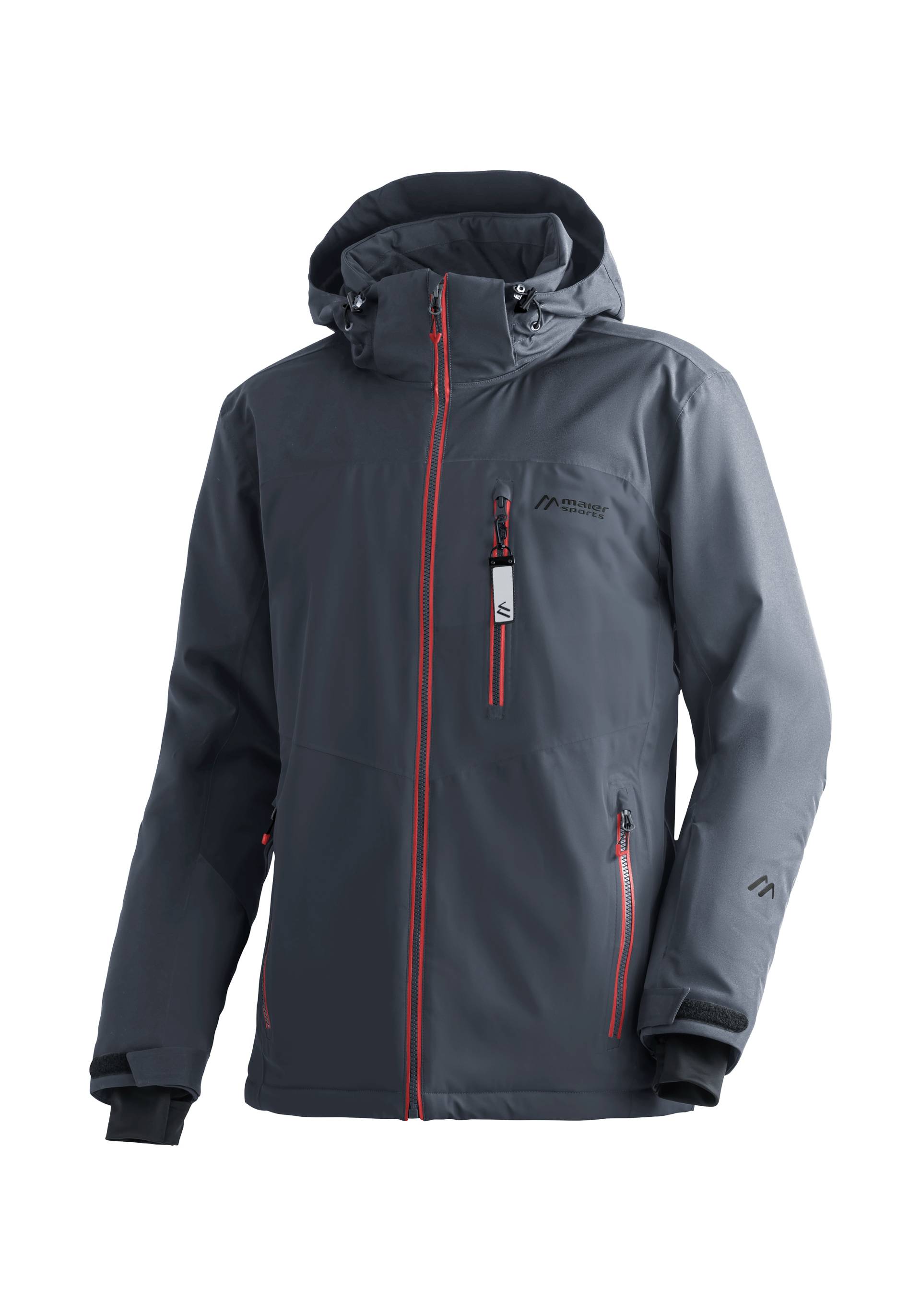 Maier Sports Skijacke »Oravice«, Herren Winterjacke mit RV-Taschen und Kapuze, wasserdicht von maier sports