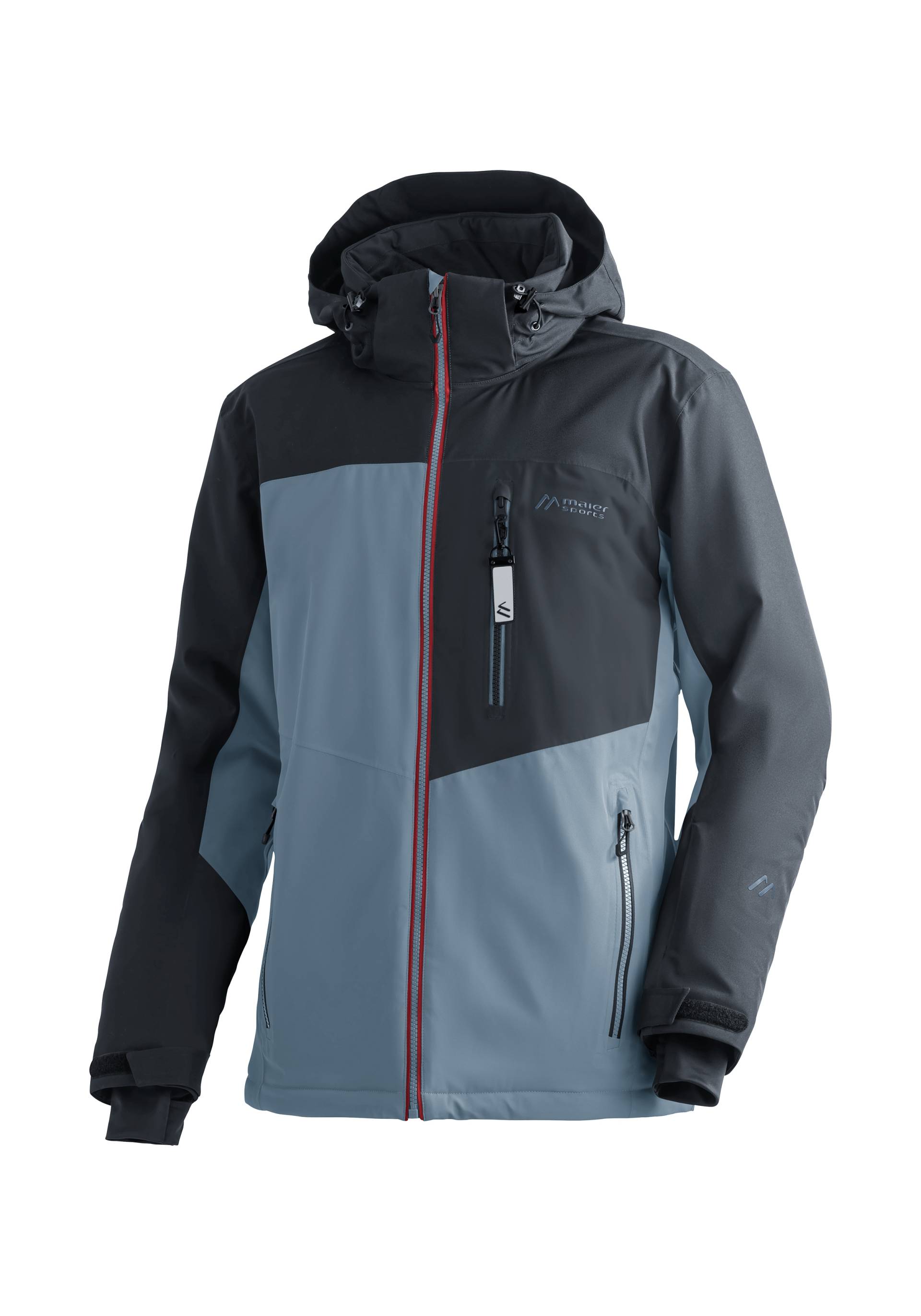 Maier Sports Skijacke »Oravice«, Herren Winterjacke mit RV-Taschen und Kapuze, wasserdicht von maier sports