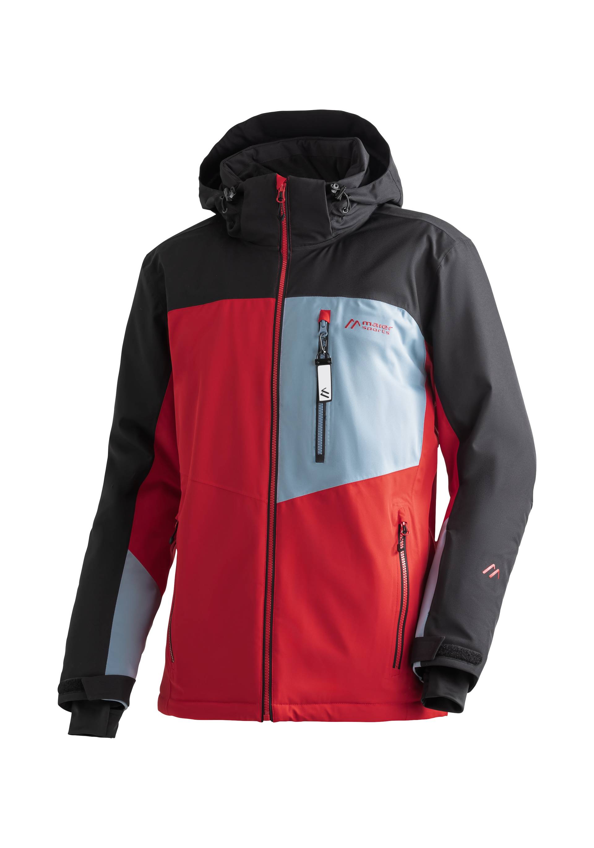 Maier Sports Skijacke »Oravice«, Herren Winterjacke mit RV-Taschen und Kapuze, wasserdicht von maier sports